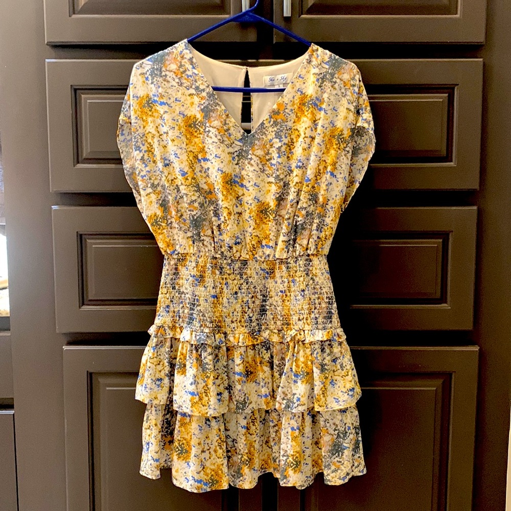 She+Sky cap sleeve dress, small, NWT